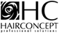 Logo Hair Concept negro